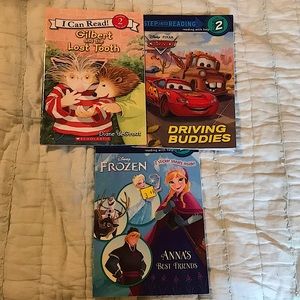 Two step into reading and one I can read step 2 books